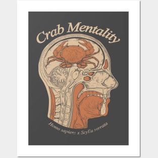 Crab Mentality Posters and Art